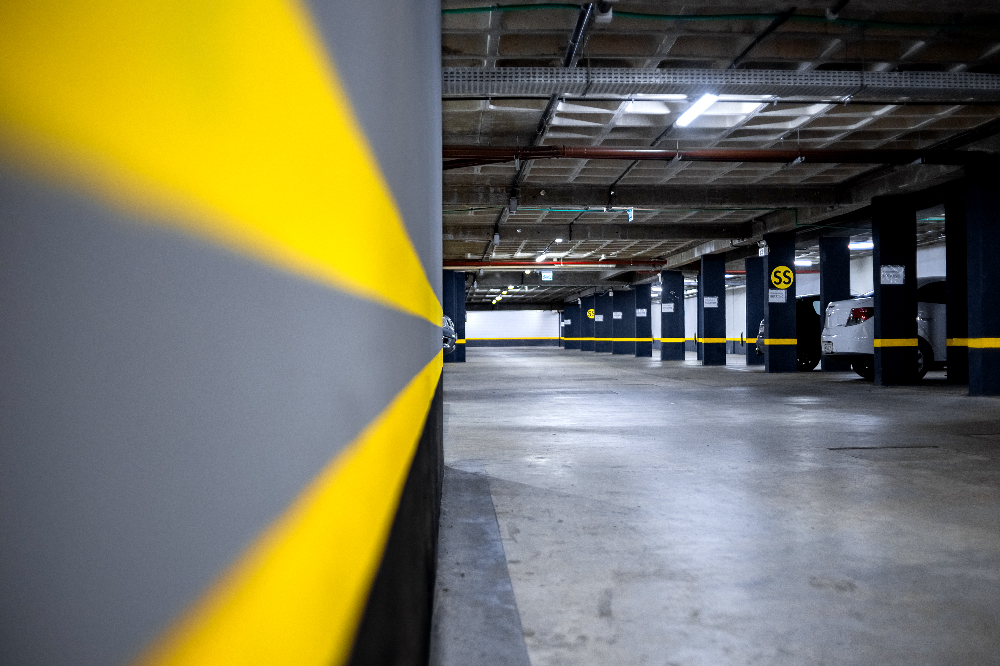 Operação profissional de estacionamento para empresas