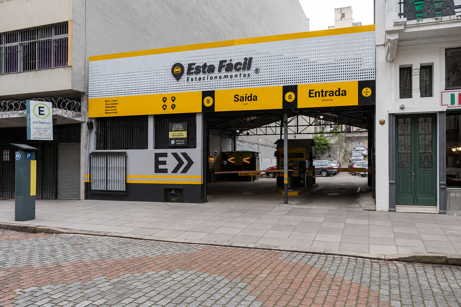 Estacionamento EstaFácil na Praça da Alfândega
